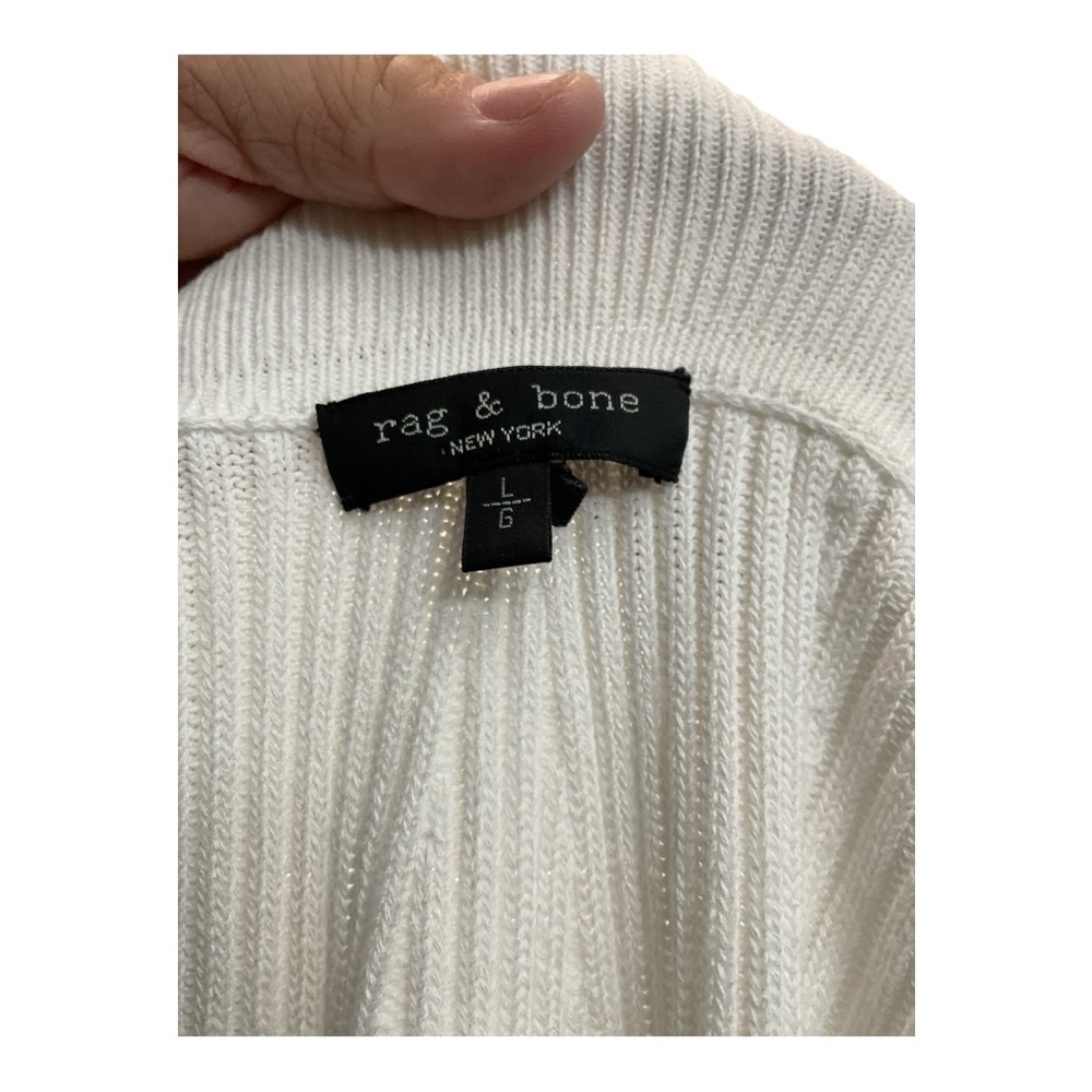 Women’s Rag‎ & Bone ribbed, sweater top, size large - Picture 3 of 4